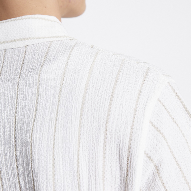 Kurzarmhemd "Steven Structure Stripe" Kurzarmhemd "Steven Structure Stripe"